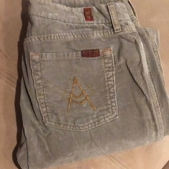 7 For All Mankind A style bootleg corduroy - Picture 2 of 2